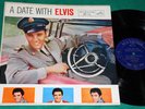 Elvis Presley -A date with Elvis BRAZIL 1st press Lp 1959 BBL75 MONO Blue Labels