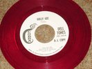 THE DELL TONES-THE BEST MAN CRIED/GOLLY GEE 45  COBRA LABEL(Texas)red vinyl 1966