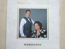 FREDDIE MERCURY & MONTSERRAT CABALLE Barcelona UK vinyl LP in embossed gatefold