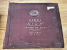 His Master's Voice Complete Opera Verdi Aida LPs conducted by Carlo Sabajno