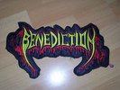 Benediction Backpatch Shape  Death Metal Aufnäher