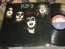 KISS S/T 1974 DEBUT LP EX- US BLUE CASABLANCA ORIGINAL VINYL 1A/1A FIRST PRESS