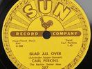 Carl Perkins- Glad All Over/ Lend Me Your Comb- Sun 287- 10