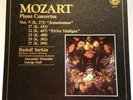 Mozart Piano Concertos Rudolf Serkin Schneider Szell CBS Masterworks 3 LP Box