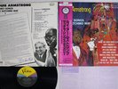 LOUIS ARMSTRONG DISNEY SONGS THE SATCHMO WAY BUENA VISTA YX-7375-BV Japan OBI LP