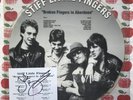 STIFF LITTLE FINGERS LIVE IN ABERDEEN PICTURE LP SIGNED BY JAKE BURNS PUNK