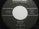 THE CORVETTES Shaften 45 rpm Duncan 401 RARE SURF INSTRO. ROCKABILLY Hear mp3