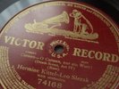 1-S.78rpm.Victor.German Duet.Hermine Kittel-Leo Slezak.Bizet-Carmen-O Carmen(A-4