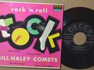ROCK'N ROLL 45 - BILL HALEY and his COMETS - ROCK 'N ROLL EP 2322 w/ COVER HEAR