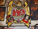 Thrash Metal Patch Set Back Patch Kutte Slatanic Captors of Sin Badge Slayer