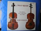 MAX REGER TRE SUITES PER VIOLA SOLA LUIGI ALBERTO BIANCHI LP DYNAMIC MINT