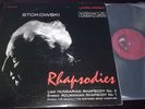 STOKOWSKI LISZT ENESCO Rhapsodies LP RCA Living Stereo SD LSC 2471 TAS ED1 RARE
