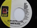 Modern Soul 45 GWEN MCCRAE All This Love That I'm Givin' CAT HEAR