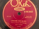 Okeh 45146 Williamson Bros & Curry LONESOME ROAD 78 rpm V 1927 Pre-War  COUNTRY