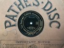MUSIC HALL STAR ERNEST SHAND - ‘THE RAGTIME CURATE’ ETCHED LABEL PATHE UNCOMMON