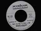 Marie Knight-That's No Way To Treat A Girl-Musicor 1106-WLP RARE NORTHERN SOUL