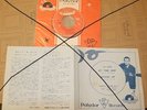 FREDDY QUINN JAPAN  SINGLE TOKIO 1958 TOP COVER LYRICS