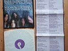 Deep Purple Machine Head LP Rare 1st Press A/B1U  Mother stamp 1 NM + Insert