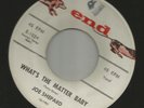 POPCORN R&B bw ROCKER-  JOE SHEPARD-  WHAT'S THE MATTER BABY  -HEAR -1958 END