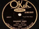 Noble Sissle Eubie Blake Okeh Electric 78RPM 40917 