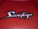 Savatage Patch Backpatch Shape Heavy Metal