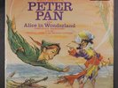 WALT DISNEY: Peter Pan Also Alice In Wonderland LP (sl cw under shrink sm seam