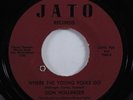 R&B Blues 45 DON HOLLINGER Where The Young Folks Go JATO VG+ HEAR