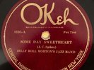 HEAR  JAZZ 78RPM ; JELLY ROLL MORTON'S JAZZ BAND OKEH London Blues
