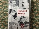 Harvard Voices Cassette Recording Tape 1986 1968 Harvard Yale Game FDR Bob Hope