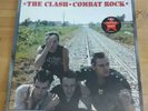 The Clash Combat Rock 1st Press Vinyl LP CBS FMLN2 With Lyric Sleeve + Poster
