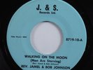 Funk 45 REV. JAMEL & BOB JOHNSON Walking On The Moon J&S VG++ HEAR