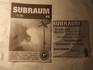 SUBRAUM # 5 Fanzine + 7