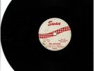 Odd/Scarce SWAN 78 RPM Record 4002 Billy Ford and Thunderbirds “The Monster” /”L