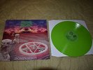 Morbid Angel - Domination RARE ORIGINAL SLIME GREEN Vinyl Earache Gorguts Death