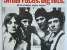 SMALL FACES - 'SMALL FACES, BIG HITS' - LP - VIRGIN / IMMEDIATE 1980 REISSUE