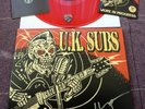 UK, SUBS, WORK IN PROGRESS LTD RED VINYL SIGNED WITH CD BOOKLET AND PLECTRUM.