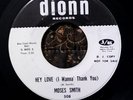 45 rpm record MOSES SMITH NORTHERN SOUL DIONN PROMO 508 VG++