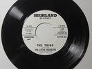 THE LITTLE INCIDENTS Walk On/The Thing 45 rpm Highland 1195 WL Promo RARE FUNK ?