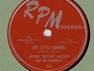 BLUES 78 : JOHNNY GUITAR WATSON ON RPM 423 IN E- CONDITION
