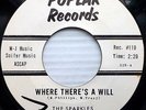SPARKLES vg++ 45 We Got It  Where There's A Will NORTHERN Popcorn GIRL GROUP pc1