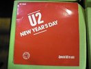 U2 new years day + 1 FRENCH PROMO 12 SPECIAL US REMIX RED SLEEVE 45 1983 FRANCE