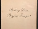 LP ROLLING STONES BEGGARS BANQUET ORIG 1ST UK UNBOXED DECCA 1968 MONO LK 4955