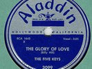 DOO-WOP 78 : THE FIVE KEYS ON ALADDIN 3099 IN E+ CONDITION