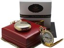 ELVIS PRESLEY Signed Pocket Watch 24k Gold Plated Collectors Luxury Gift Case