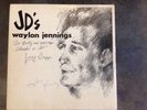 WAYLON JENNINGS AT JD'S FIRST BAT PRESS AUTOGRAPHED