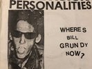 Television Personalities Where’s Bill Grundy Now Brit Pop Punk Rare 1st 7” Vinyl