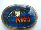 KISS VINTAGE METAL BELT BUCKLE PACIFICA 1978 PRISM