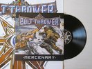 BOLT THROWER Mercenary LP GATEFOLD 1ST PRESS + POSTER OLD SCHOOL DEATH METAL