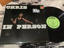 LP Chris Connor ATLANTIC STEREO Chris In Person  M-