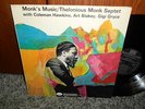 THELONIOUS MONK SEPTET monk's music RIVERSIDE RLP 12-242 stereo Vinyl LP